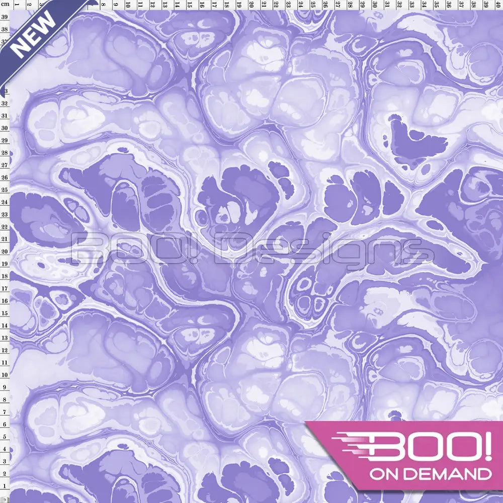 Spandex BOO35 Marble Ink Lily Fabric