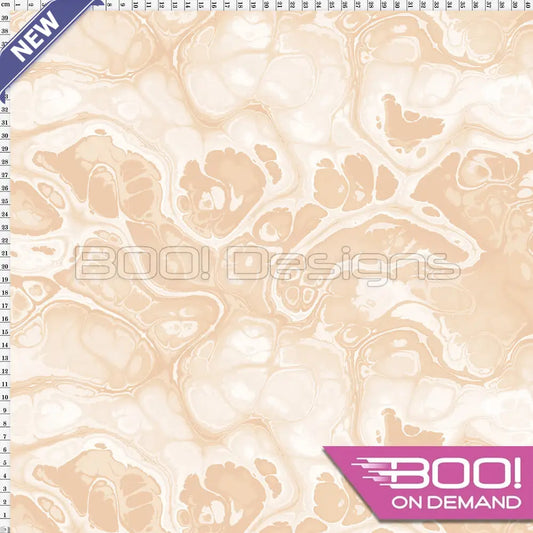 Spandex BOO35 Marble Ink Nude Fabric