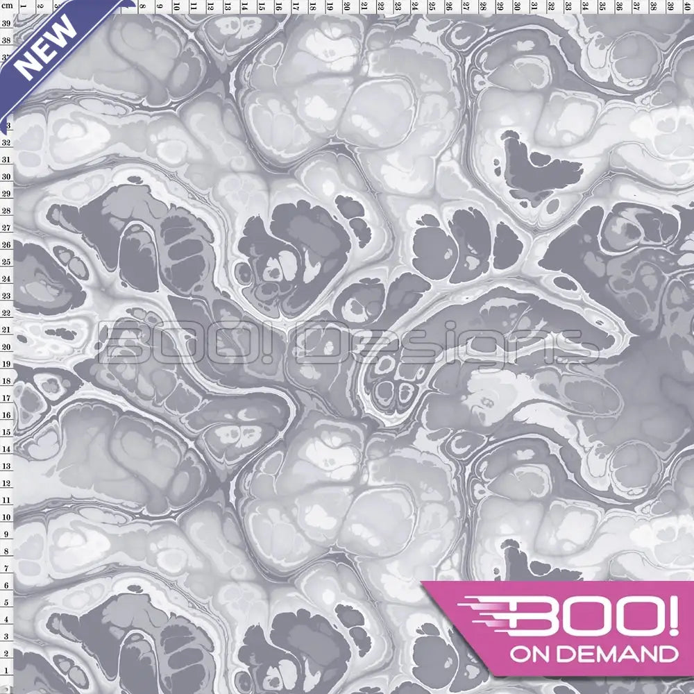 Spandex BOO35 Marble Ink Smoke Fabric