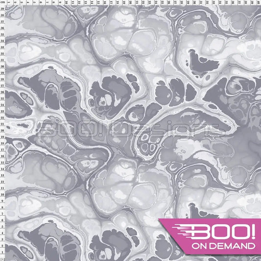 Spandex BOO35 Marble Ink Smoke Fabric