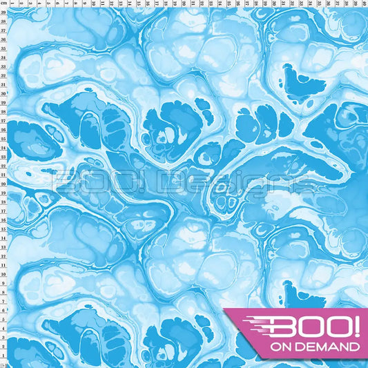 Spandex BOO35 Marble Ink Surf Fabric