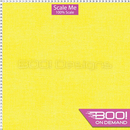 Spandex BOO35 Printed Denim Canary Fabric
