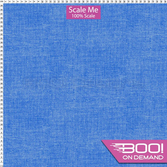 Spandex BOO35 Printed Denim Delft Fabric