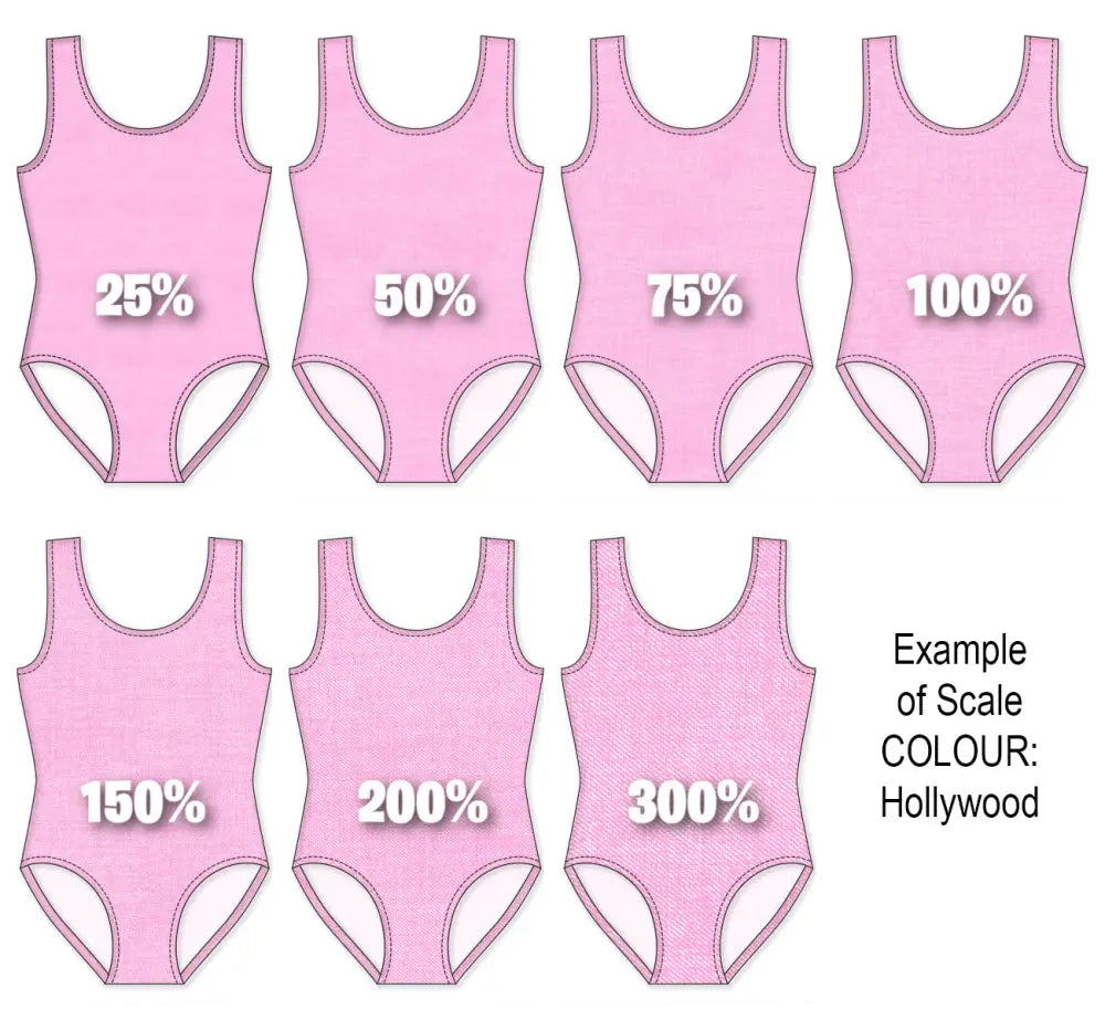 Spandex BOO35 Printed Denim Lily Fabric