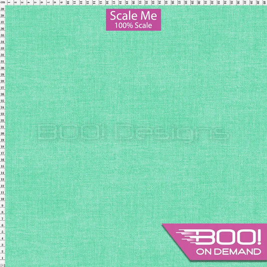 Spandex BOO35 Printed Denim Mint Fabric