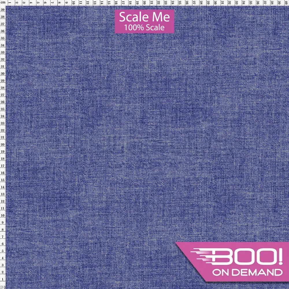 Spandex BOO35 Printed Denim Moonlight Fabric