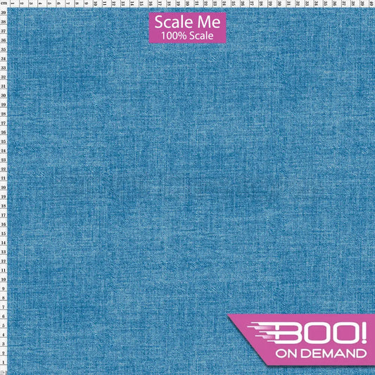 Spandex BOO35 Printed Denim Prussian Fabric