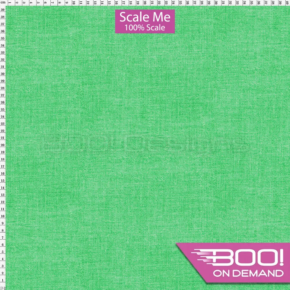 Spandex BOO35 Printed Denim Shamrock Fabric