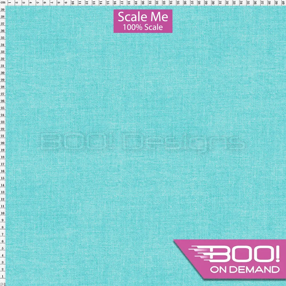 Spandex BOO35 Printed Denim Verdigris Fabric