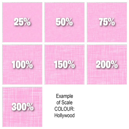 Spandex BOO35 Printed Linen Hollywood Fabric