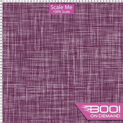 Spandex BOO35 Printed Linen Merlot Fabric