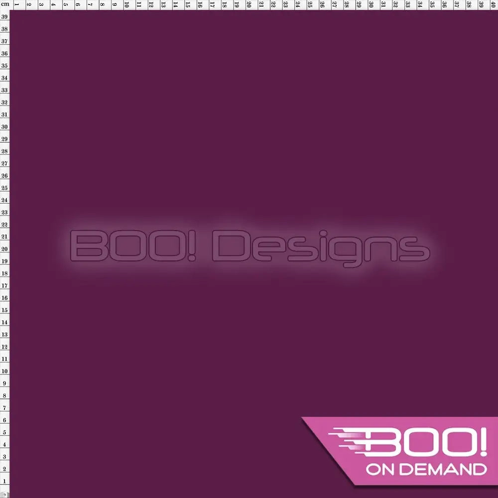 Spandex BOO35 Printed Solid Merlot Fabric