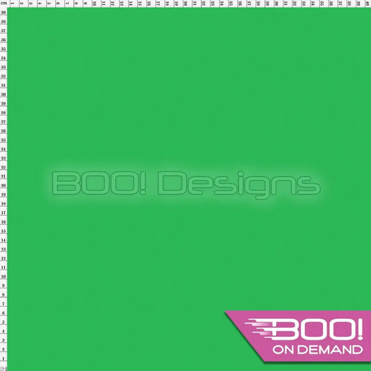 Spandex BOO35 Printed Solid Shamrock Fabric