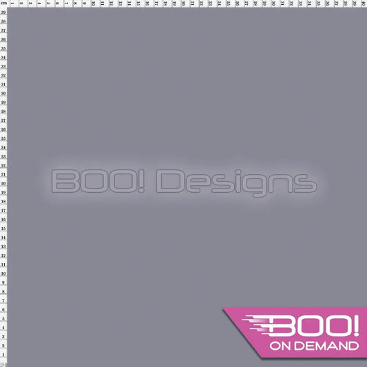 Spandex BOO35 Printed Solid Smoke Fabric