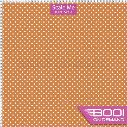 Spandex BOO35 Spots Copper Fabric