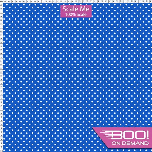 Spandex BOO35 Spots Delft Fabric