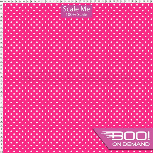 Spandex BOO35 Spots Flamingo Fabric