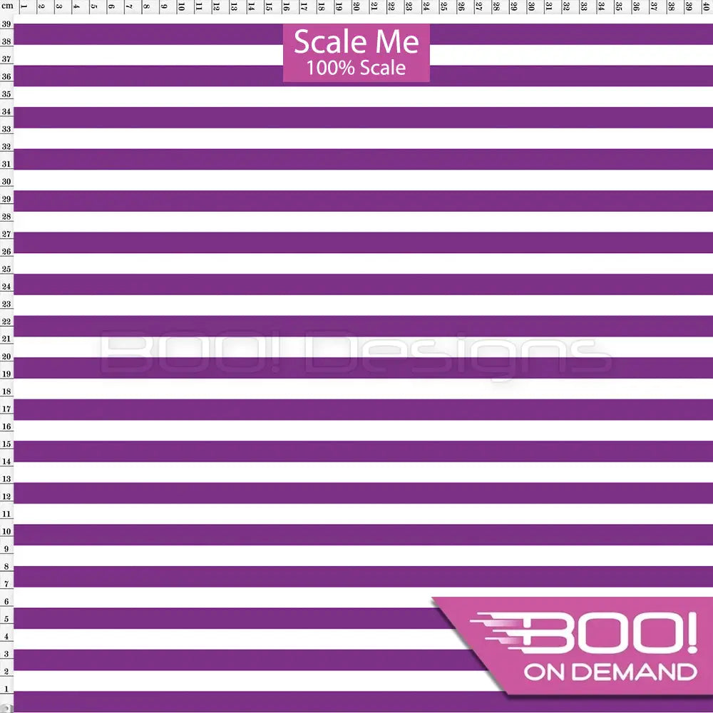 Spandex BOO35 Stripes 12mm Alien Fabric
