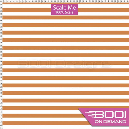 Spandex BOO35 Stripes 12mm Copper Fabric