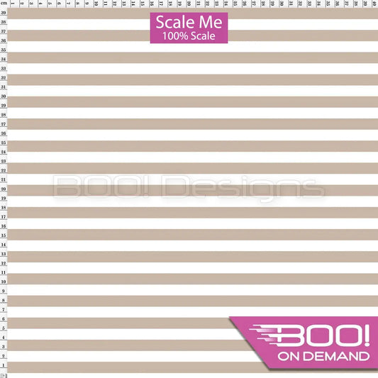 Spandex BOO35 Stripes 12mm Desert Fabric