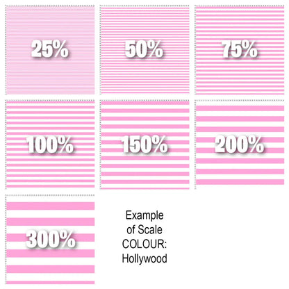 Spandex BOO35 Stripes 12mm Flamenco Fabric