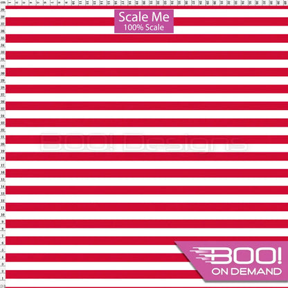 Spandex BOO35 Stripes 12mm Flamenco Fabric