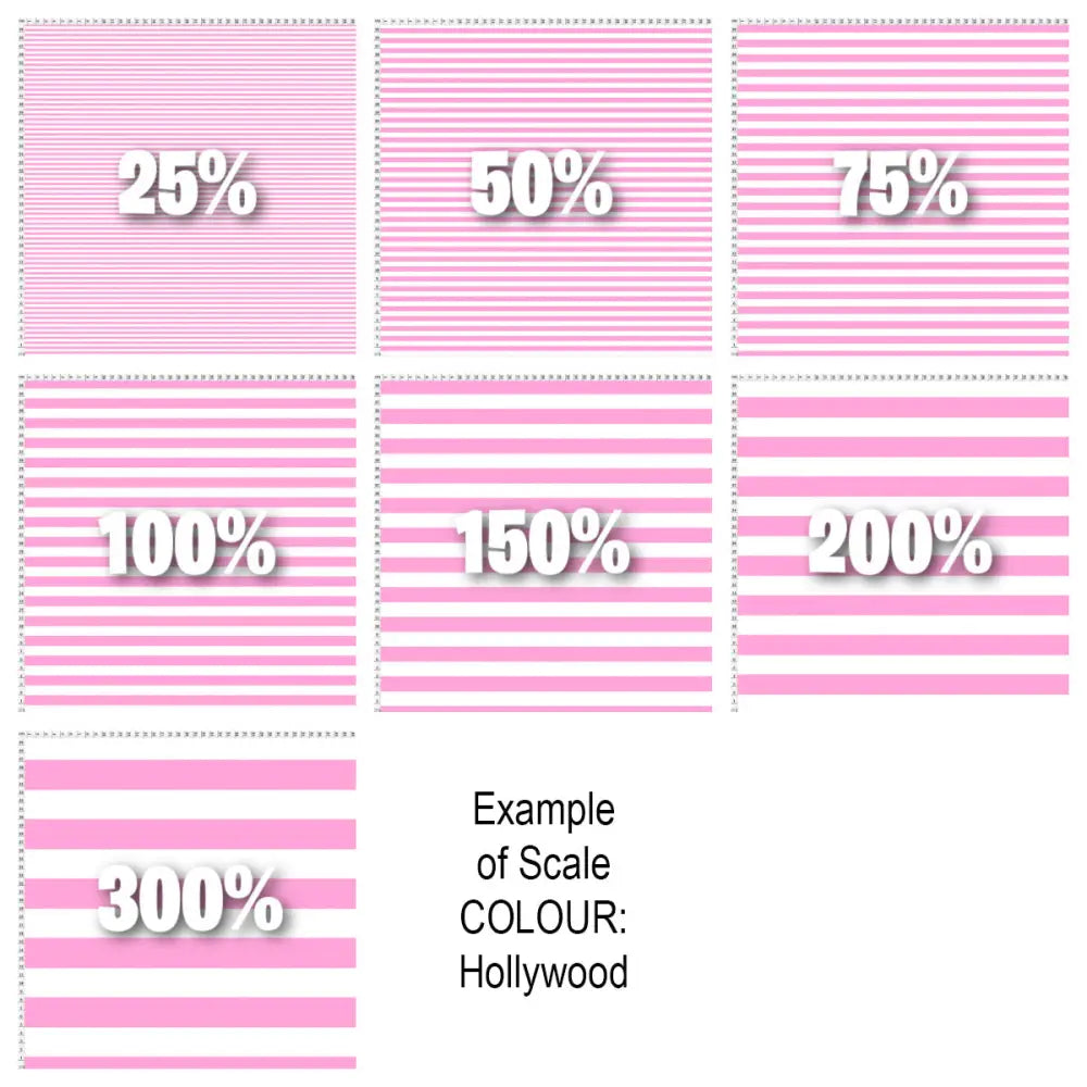 Spandex BOO35 Stripes 12mm Hollywood Fabric