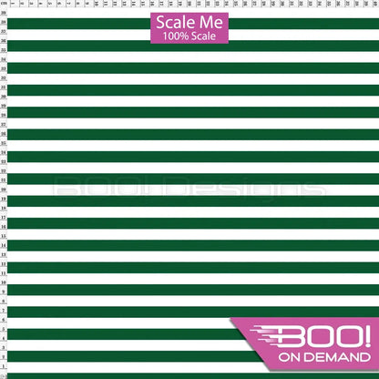 Spandex BOO35 Stripes 12mm Hunter Fabric