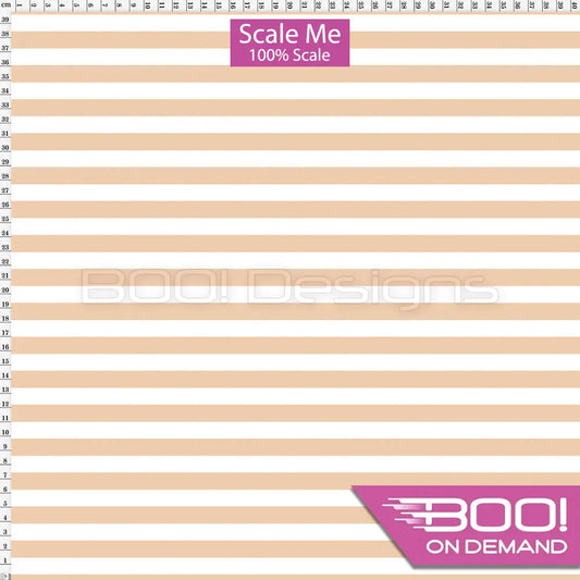 Spandex BOO35 Stripes 12mm Nude Fabric