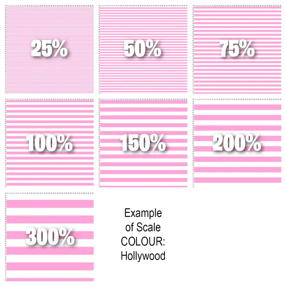 Spandex BOO35 Stripes 12mm Soft Pink Fabric