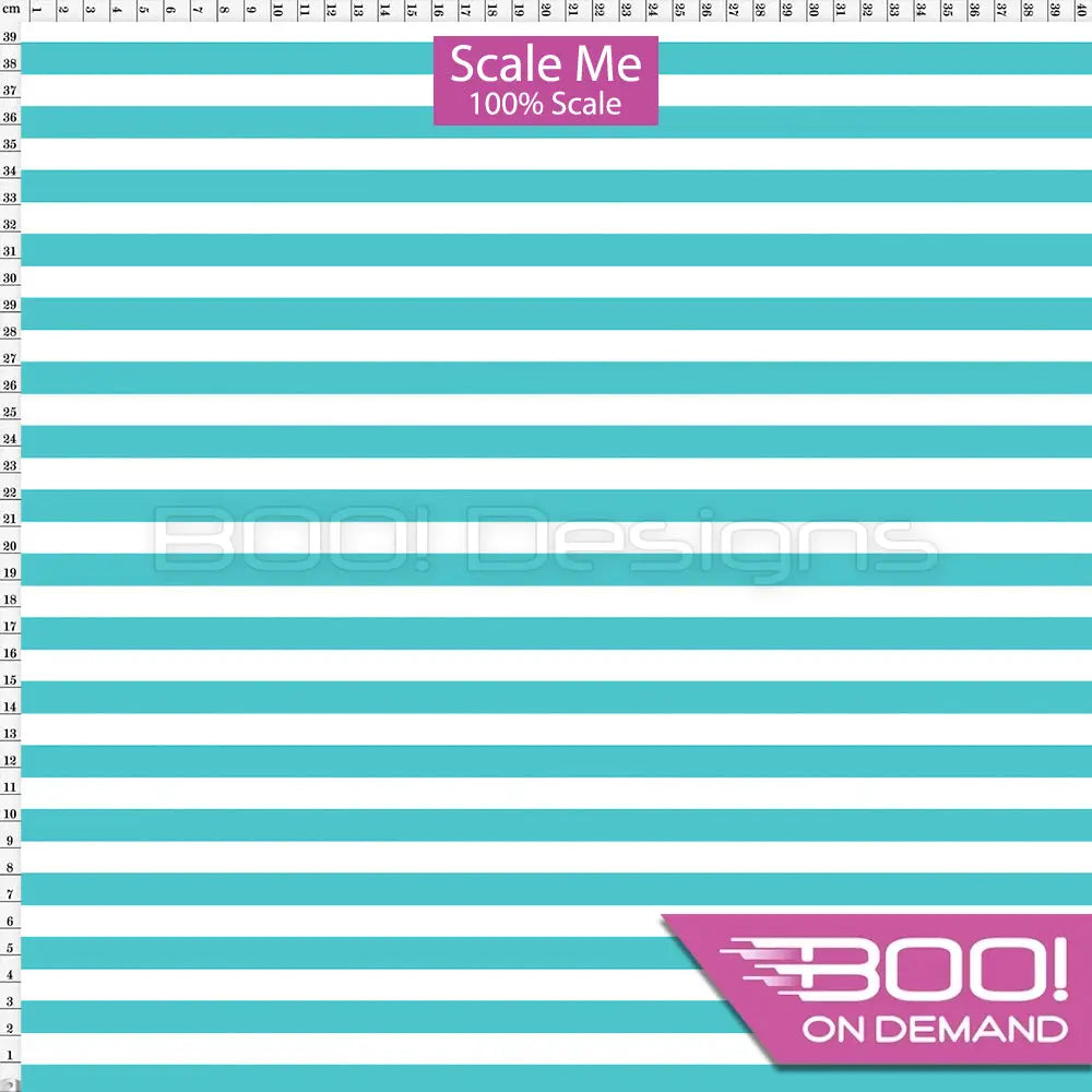 Spandex BOO35 Stripes 12mm Verdigris Fabric