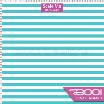 Spandex BOO35 Stripes 12mm Verdigris Fabric