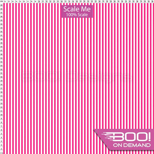 Spandex BOO35 Stripes 4mm Flamingo Fabric
