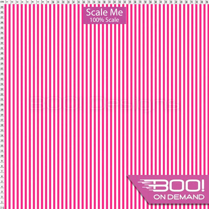 Spandex BOO35 Stripes 4mm Flamingo Fabric