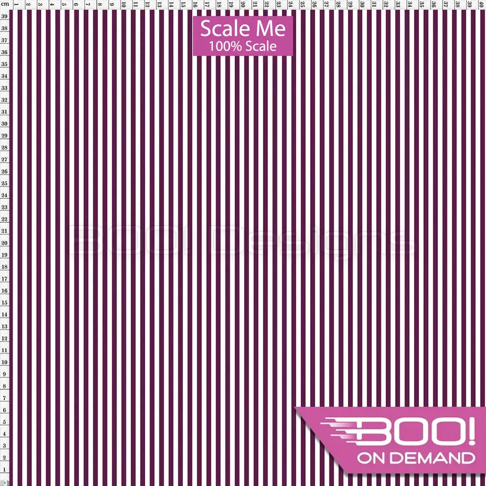 Spandex BOO35 Stripes 4mm Merlot Fabric