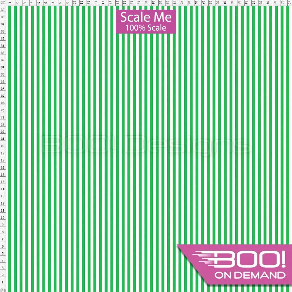 Spandex BOO35 Stripes 4mm Shamrock Fabric