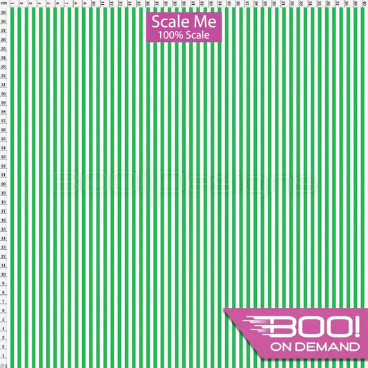 Spandex BOO35 Stripes 4mm Shamrock Fabric