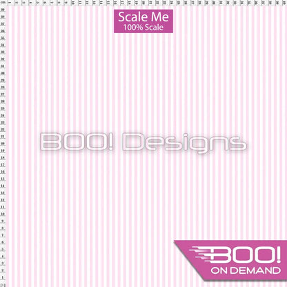 Spandex BOO35 Stripes 4mm Soft Pink Fabric