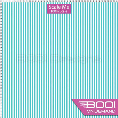 Spandex BOO35 Stripes 4mm Verdigris Fabric