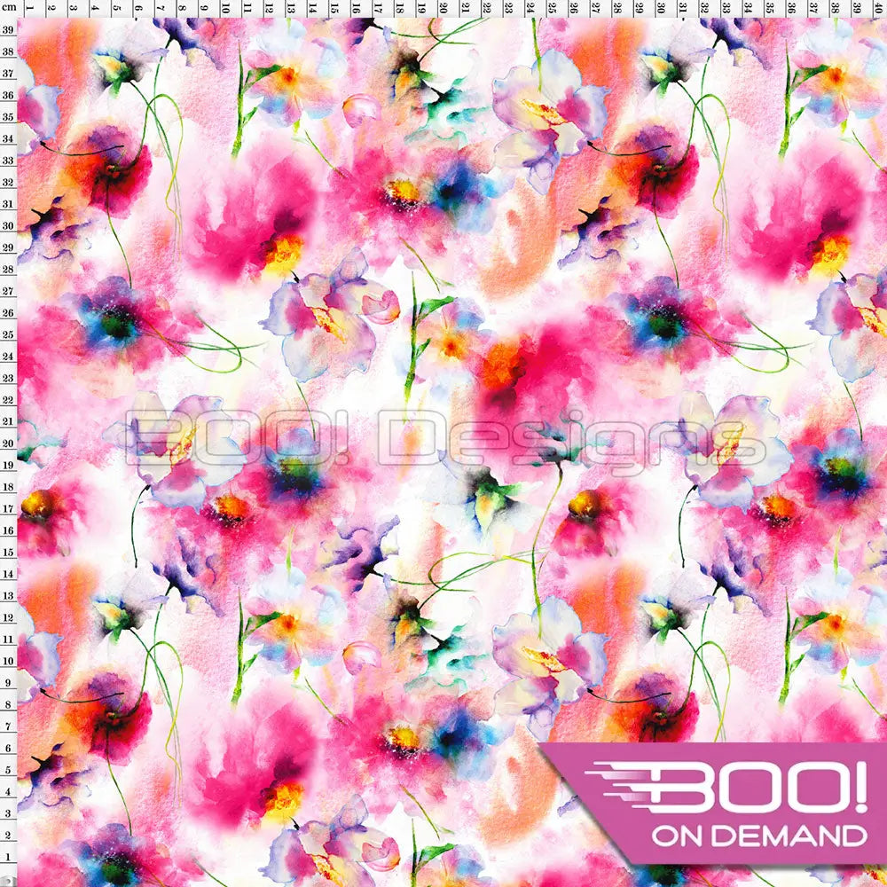 Spandex Botanist Fabric