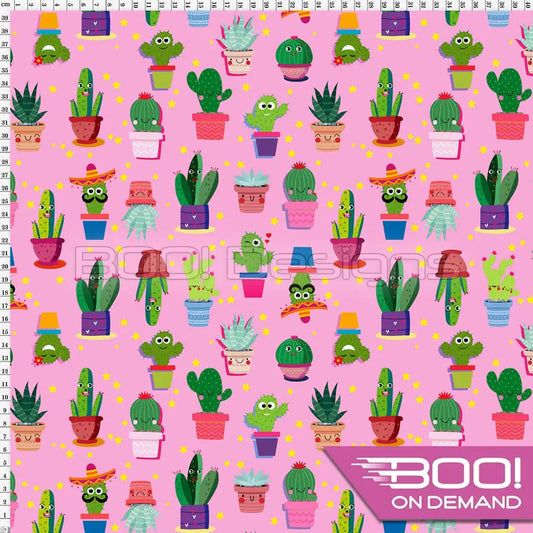 Spandex Cactus Pink Fabric