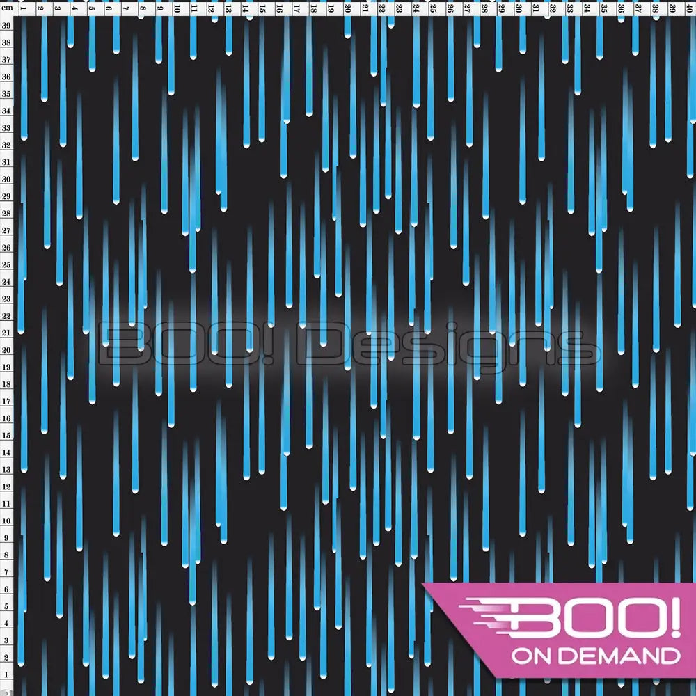Spandex Cascade Blue Fabric