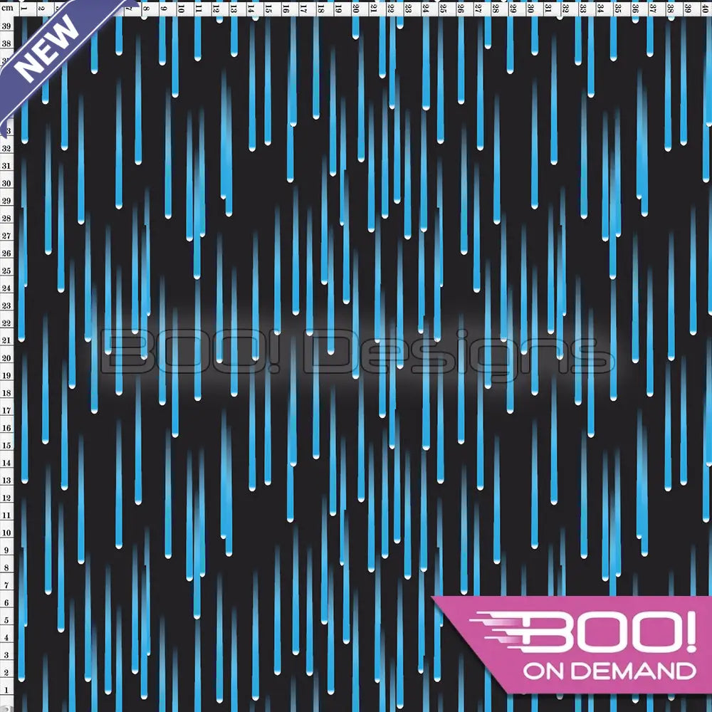 Spandex Cascade Blue Fabric