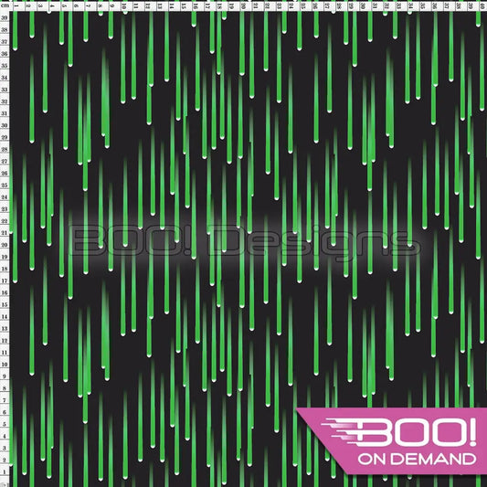 Spandex Cascade Green Fabric
