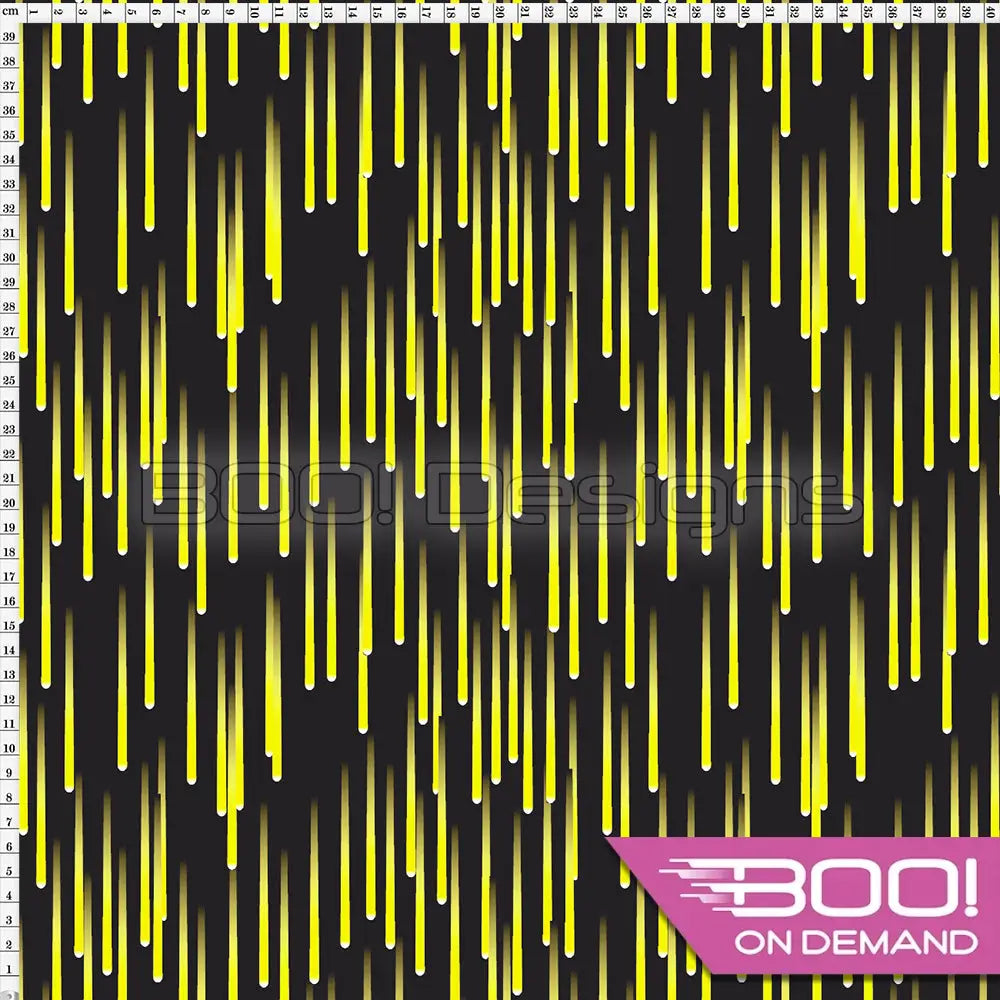 Spandex Cascade Yellow Fabric