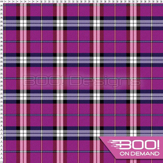 Spandex Checko Purple Fabric
