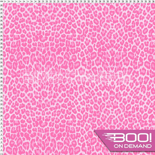 Spandex Cheetah Light Pink Fabric