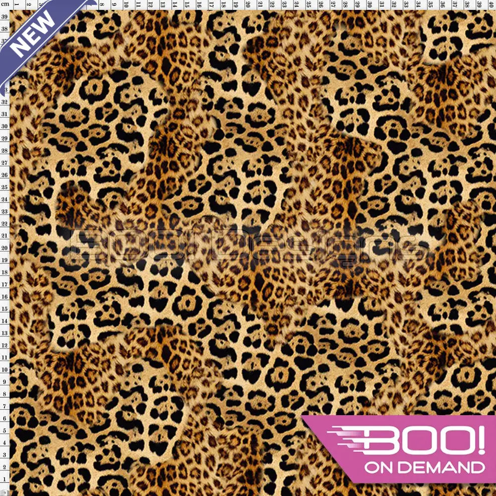 Spandex Cheetah Mix - Fabric