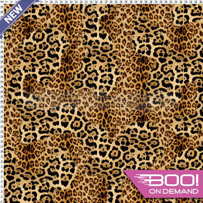 Spandex Cheetah Mix - Fabric