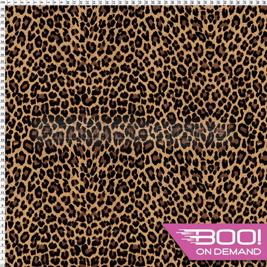 Spandex Cheetah Natural Fabric